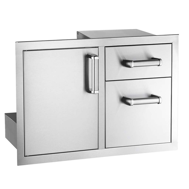 Fire Magic | Premium Flush 30 Access Door & Double Drawer Combo with Soft Close