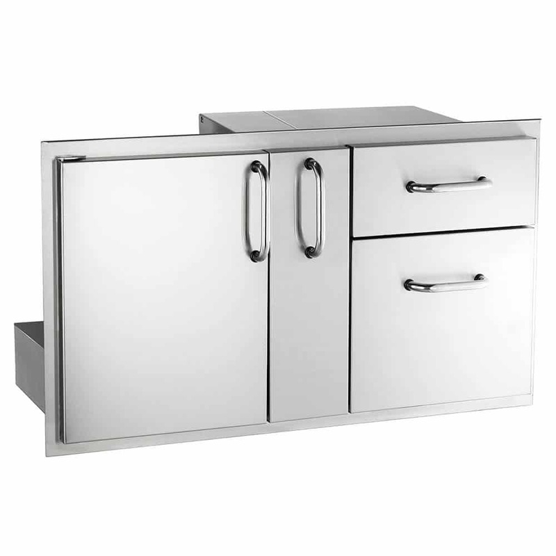 Fire Magic | Select 36 Access Door with Platter Storage & Double Drawer
