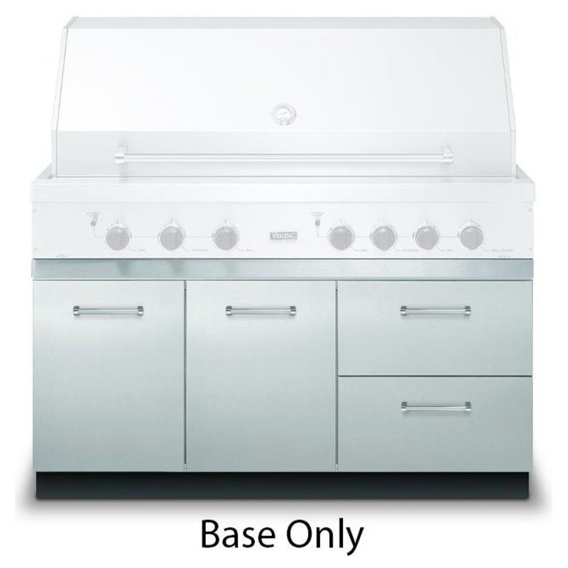 Viking | 54" Stainless Steel Grill Base Cabinet