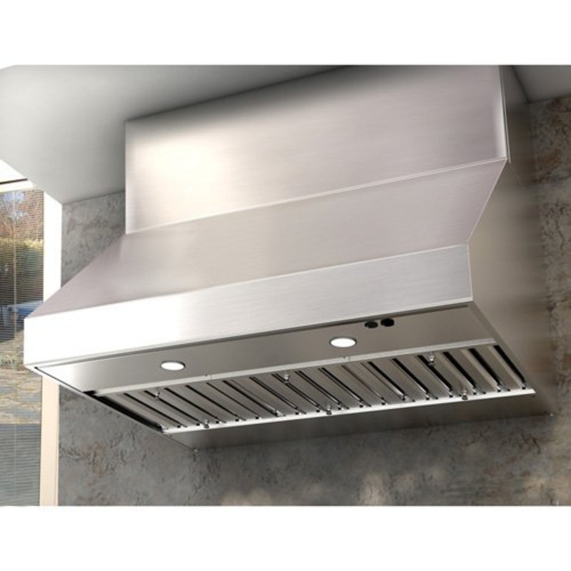 Zephyr | 48" Cypress Outdoor Wall Mount Range Hood with 1200 CFM Blower