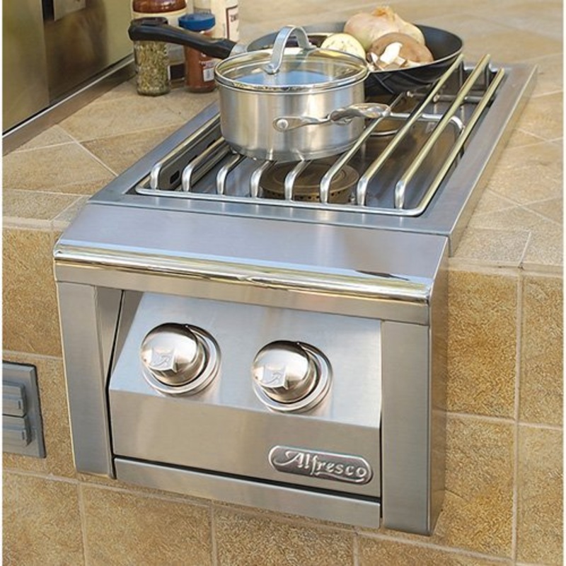 Alfresco | 14" Built-In Double Side Burner