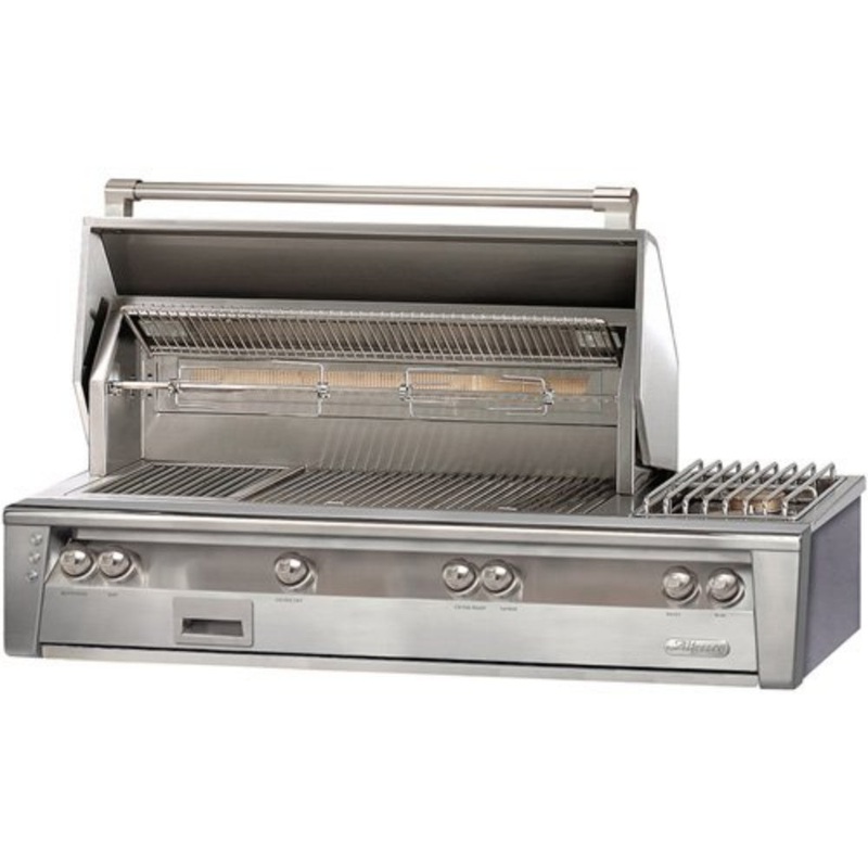 Alfresco | 56" ALXE Built-In Standard Grill with Side Burner