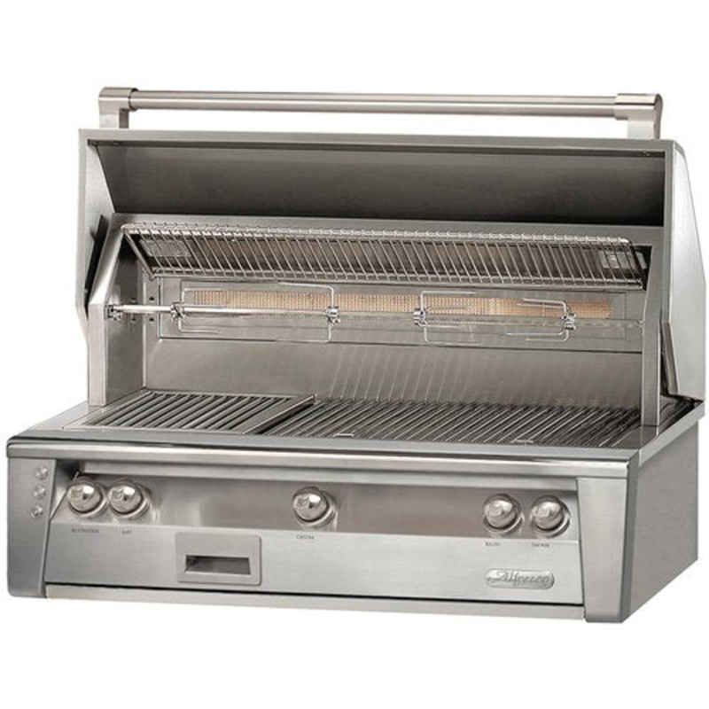 Alfresco | ALXE 42 Built-In Gas Grill with Rotisserie