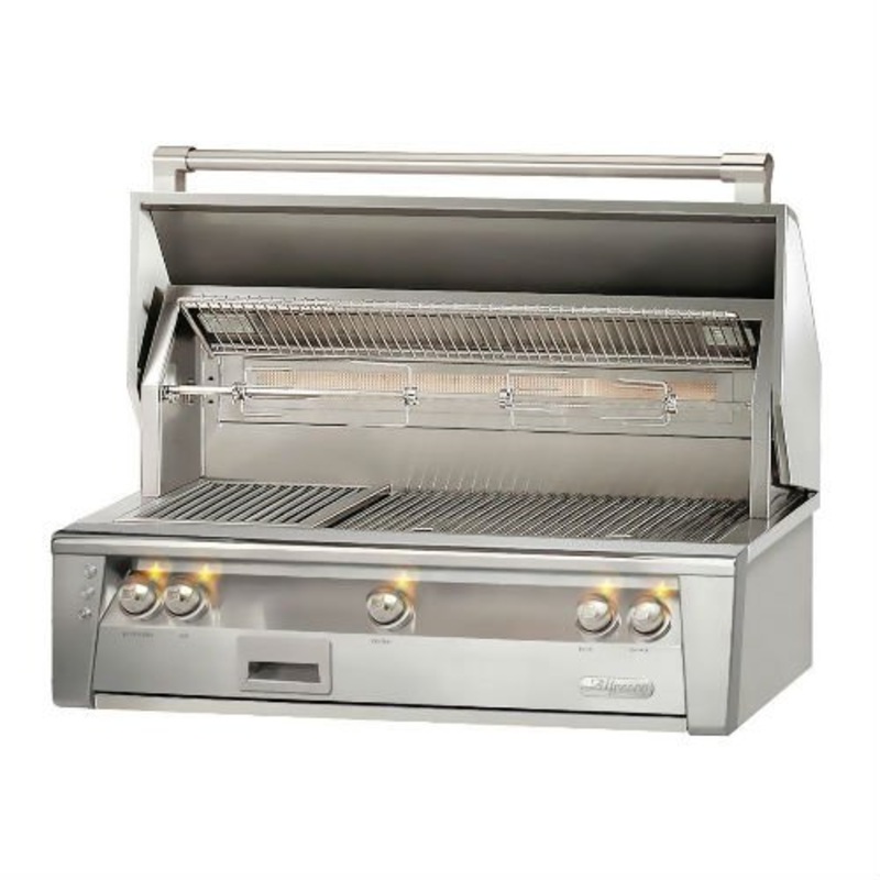Alfresco | ALXE 42 Built-In Gas Grill with Sear Zone & Rotisserie