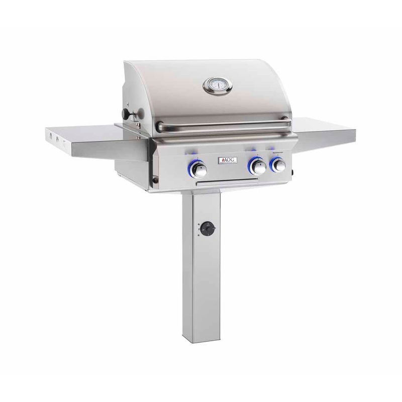 American Outdoor Grill | 24" L-Series Grill On In-Ground Post
