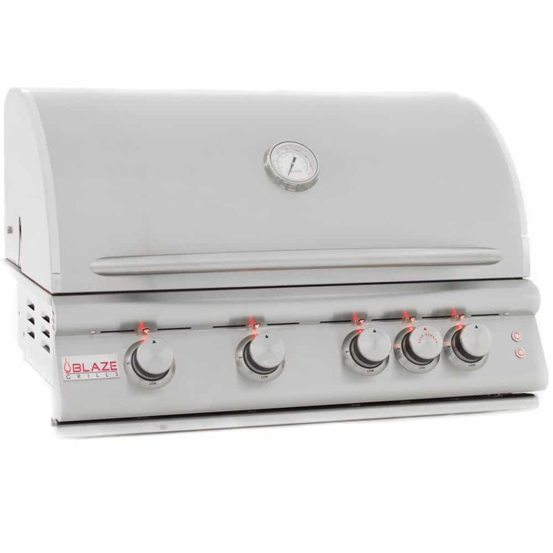Blaze | Limited Edition 32 4-Burner Built-In Gas Grill with Rear Infrared Burner (DISCONTINUED)