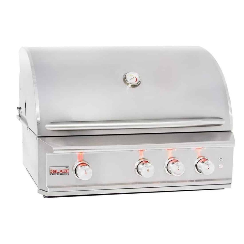 Blaze | Professional 34 3-Burner Built-In Gas Grill with Rear Infrared Burner
