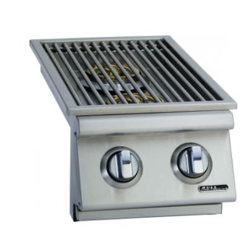 Bull | Built-In Propane Gas Double Side Burner with Stainless Steel Lid