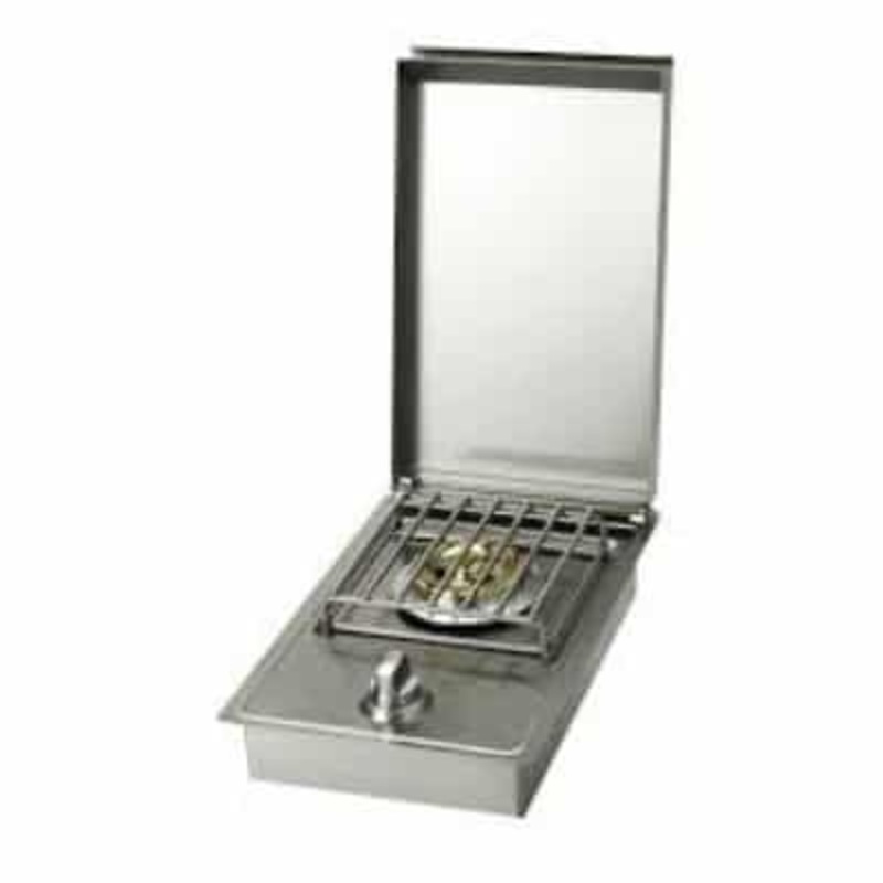 Bull | Drop-In Single Side Burner with Stainless Steel Lid