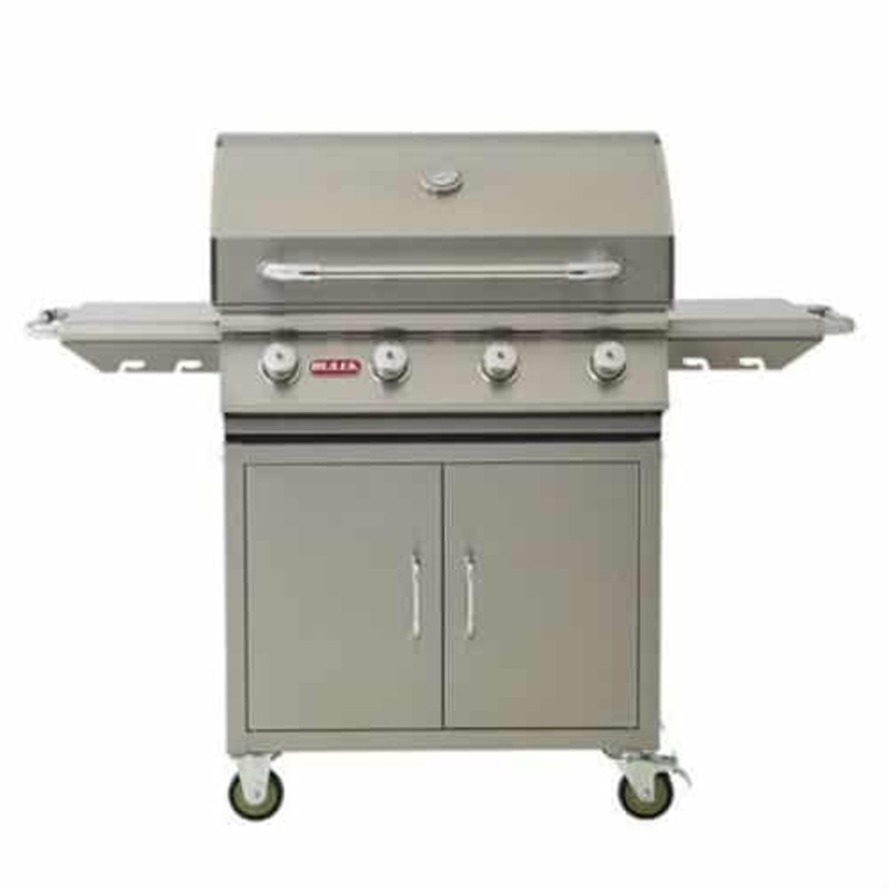 Bull | Outlaw Grill on Cart with Cast Iron Porcelain Coated Burners