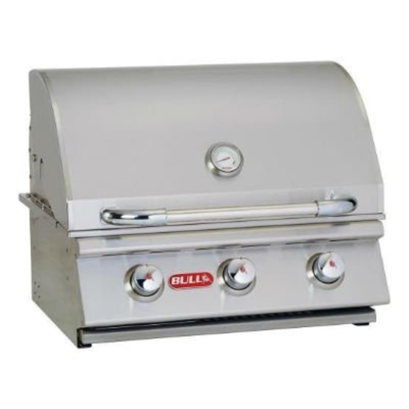 Bull | Steer Premium 25" 3-Burner Built-In Natural Gas Grill