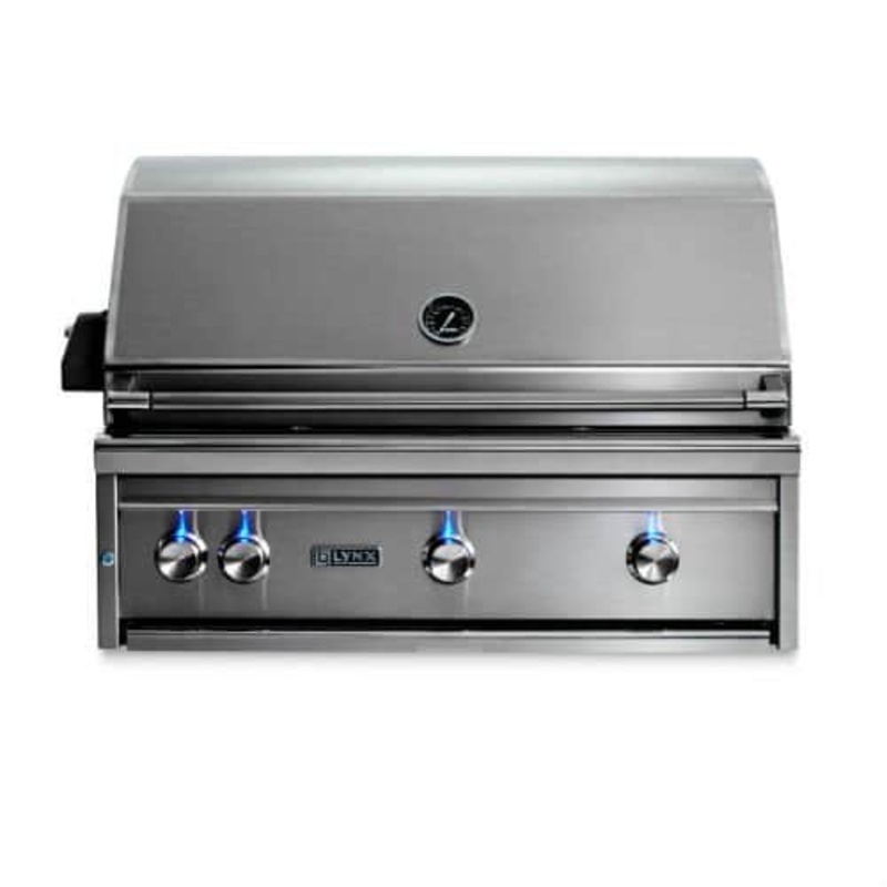 Lynx | Professional 36" Built-In All Infrared Trident Grill & Rotisserie