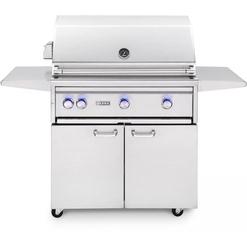 Lynx | Professional 36" Grill with One Infrared Trident & Rotisserie