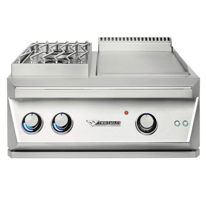 Twin Eagles | 30" Breakfast Club with Built-In Griddle & Double Burner