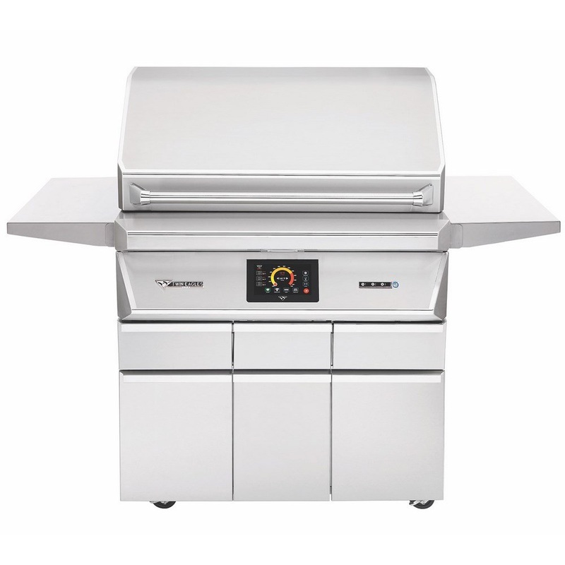 Twin Eagles | 36" Pellet Grill & Smoker on a Deluxe Cart