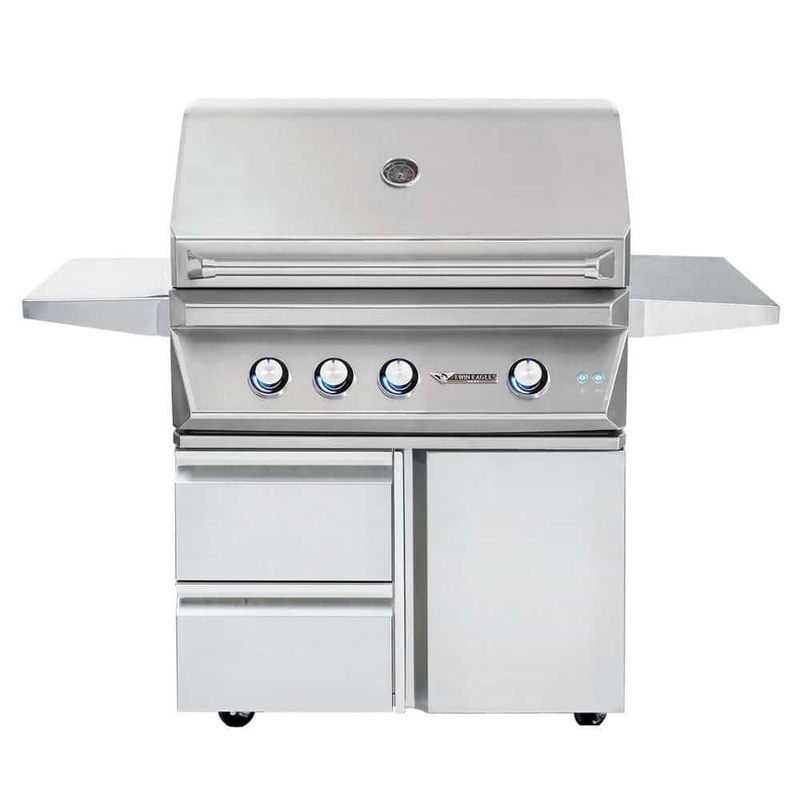 Twin Eagles | C-Series 36" 3-Burner Gas Grill on a Deluxe Cart