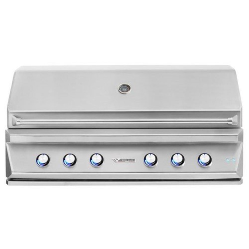 Twin Eagles | C-Series 54" 4-Burner Built-in Gas Grill with Infrared Rotisserie & Sear Zone