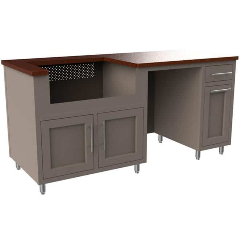 Challenger Designs | 76.5" Coastal Series Outdoor Kitchen Island