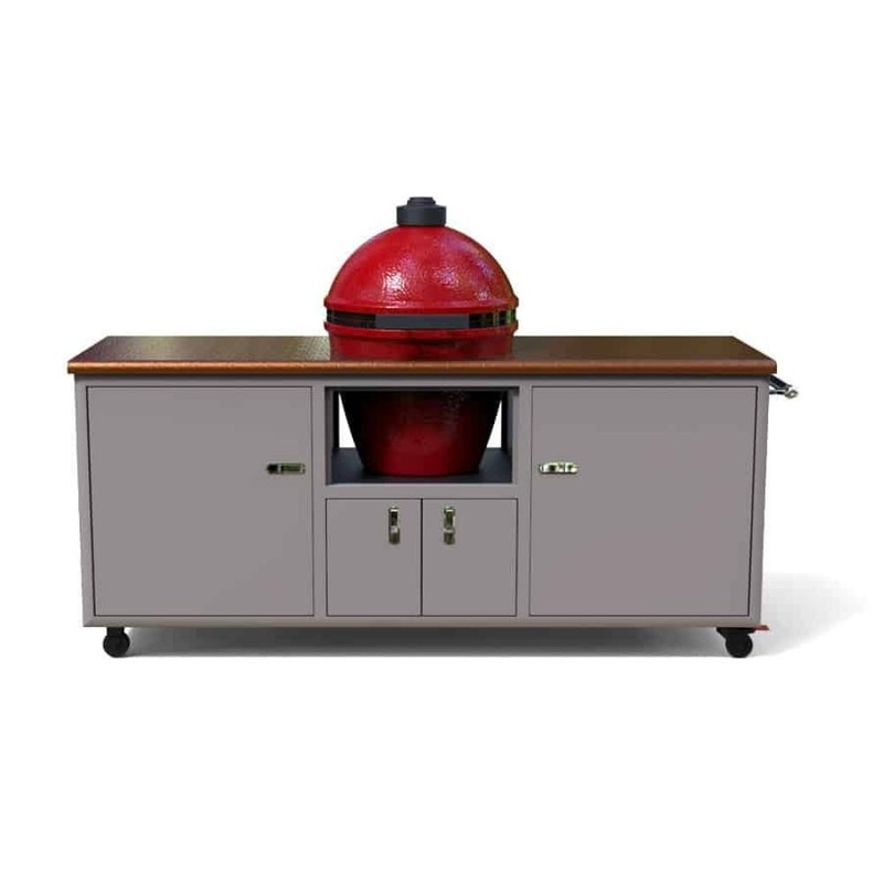 Challenger Designs | Torch 76" Cart for Large Big Green Egg