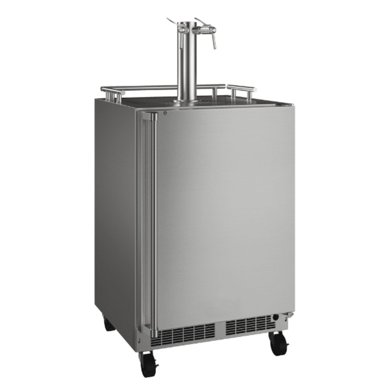 Marvel | 24" Mobile Outdoor Dispenser Cabinet with Reversible Hinge
