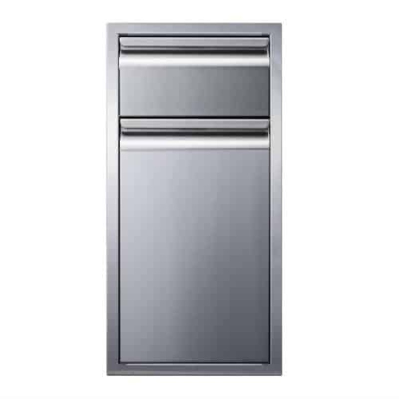 Memphis | 15 Single Access Drawer with Trash Bin