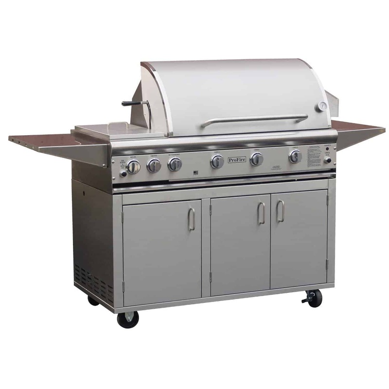 ProFire | Pro Deluxe Series 48" Grill with Double Side Burner