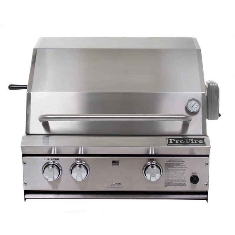 ProFire | Pro Series 27" Built-In NG Grill with SearMagic Grids