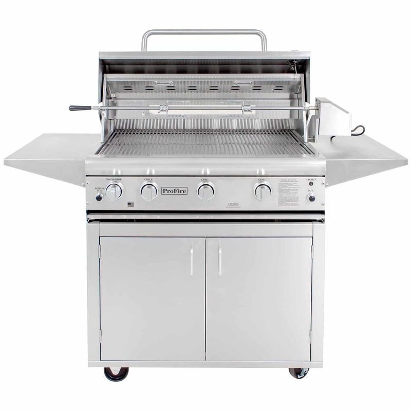 ProFire | Professional Deluxe Series 36" NG Grill & Rotisserie