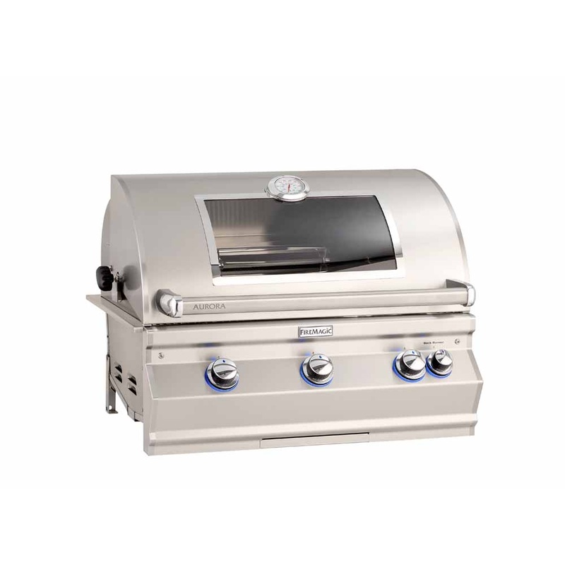 Fire Magic | Aurora A660i 30" Built-In Grill with Analog Thermometer & Magic View Window