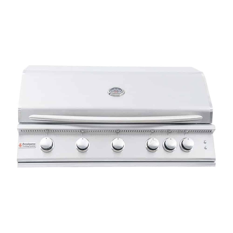 RCS | Premier 40" 5-Burner Built-In Grill