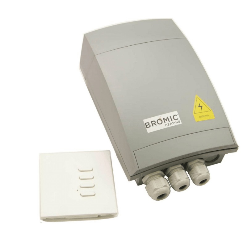 Bromic Heating | Controls with On/Off Switch for Smart-Heat Electric and Gas Heaters & Wireless Remote