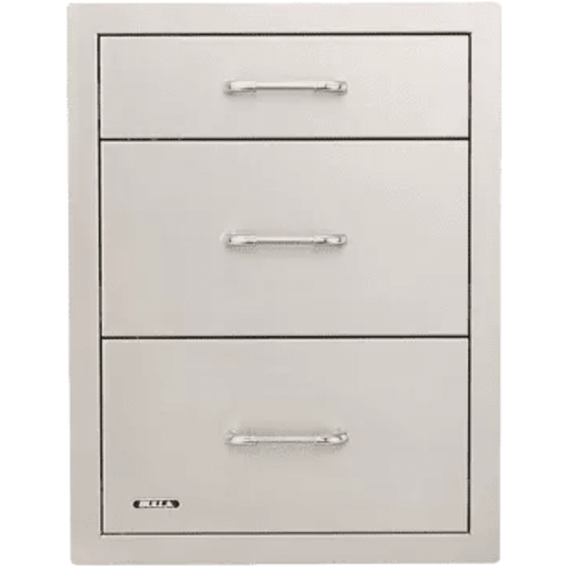 Bull | Stainless Steel Triple Drawer System