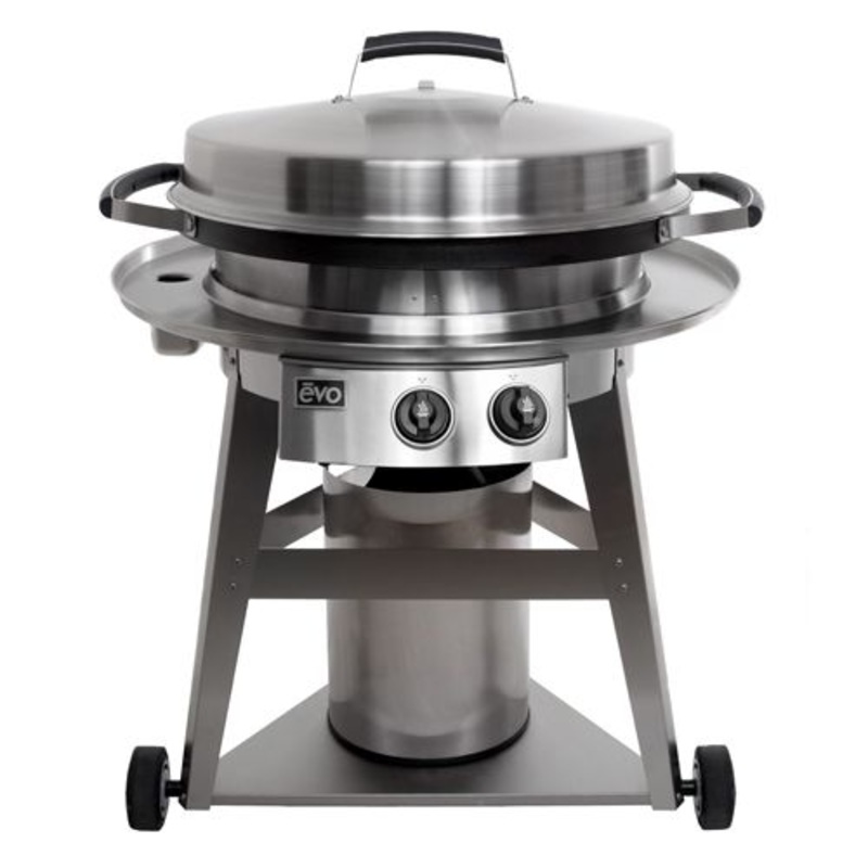 Evo | Circular Flattop Grill on Wheeled Cart