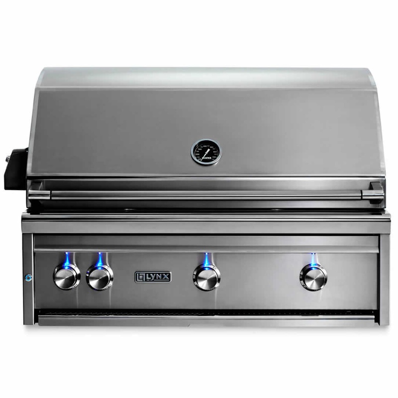 Lynx | Pro 36" Built-In Gas Grill with Trident Burners & Rotisserie