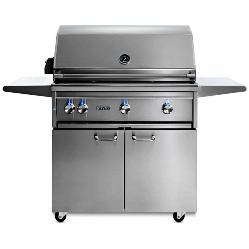Lynx | Pro 36" Grill with Trident Infrared, Flametrak, & Rotisserie