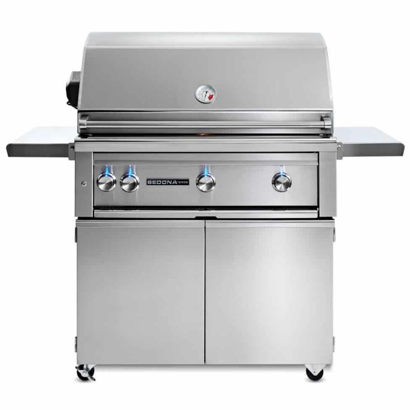 Lynx | Sedona 36" Gas Grill with 3 Stainless Steel Tube Burners & Rotisserie