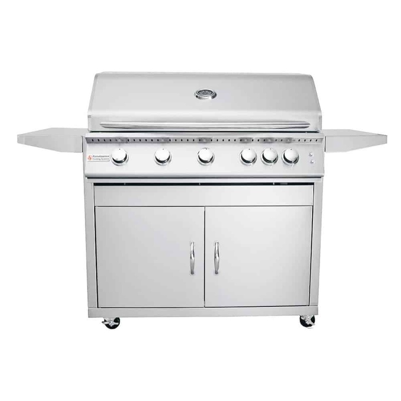 RCS | Premier 40" 4-Burner Grill with Rear Infrared Burner