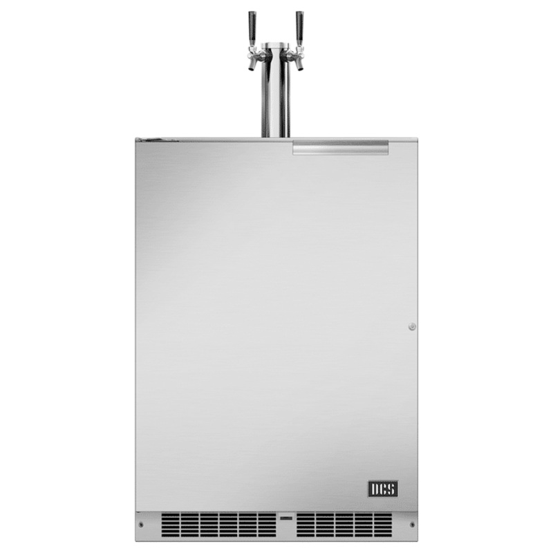 DCS | 24 Outdoor Dual Tap Beer Kegerator (Left Hinged)