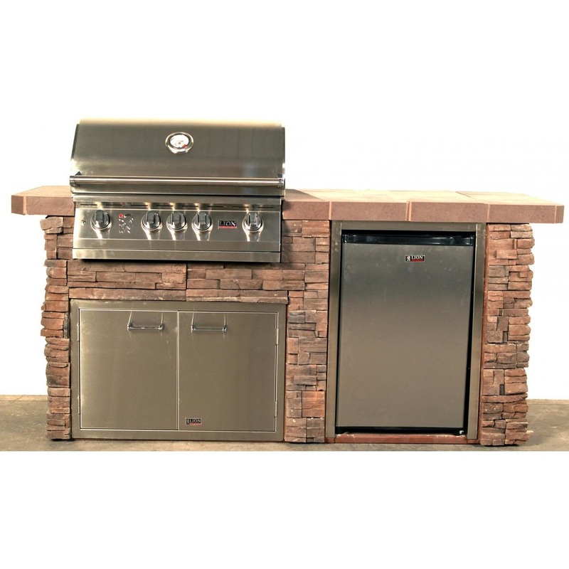 Lion | Sensational Q 6-Piece BBQ Island with L75000 32" Grill
