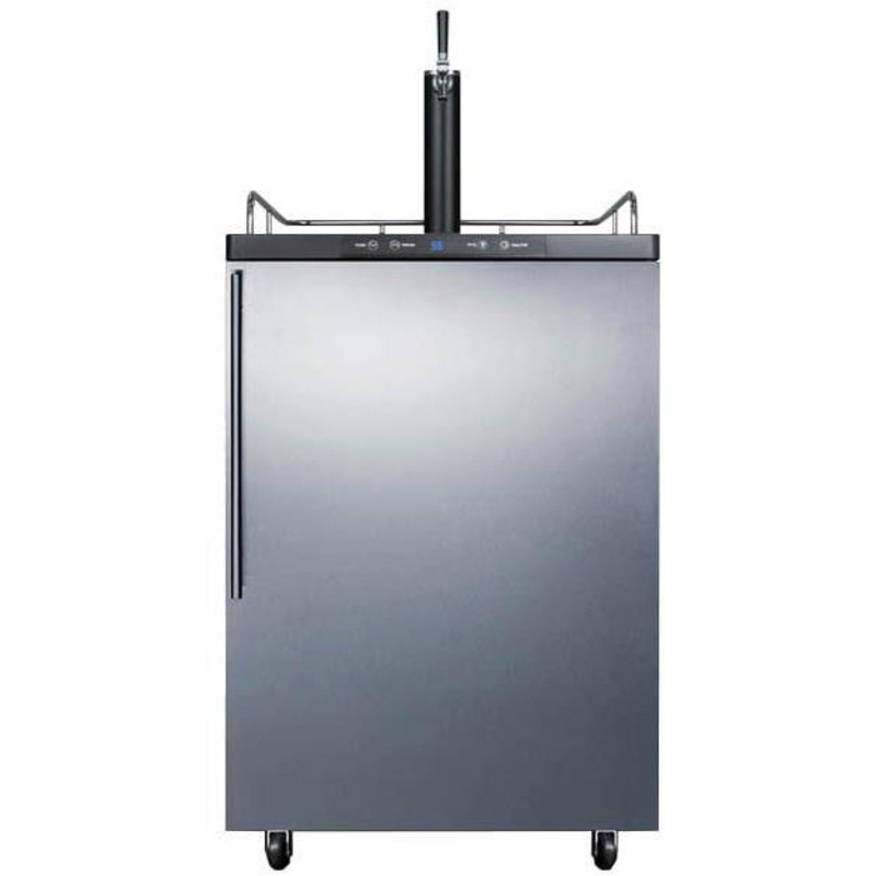 Summit | 24-Inch 5.6 Cu. Ft. Outdoor Single Tap Beer Dispenser & Kegerator