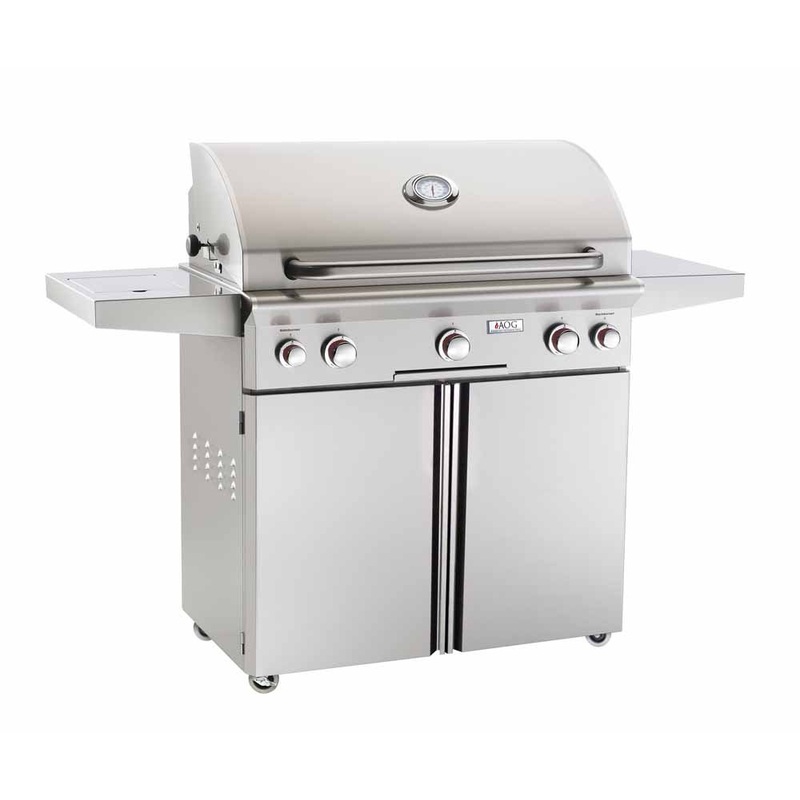 American Outdoor Grill | 36 T-Series Propane Grill with Rotisserie & Side Burner
