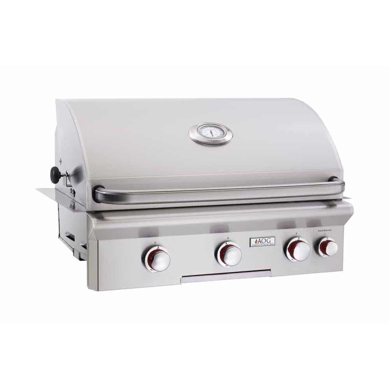 American Outdoor Grill | T-Series 30" Built-In Grill with Optional Rotisserie & Backburner