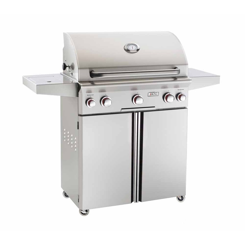 American Outdoor Grill | T-Series 30 Propane Grill with Rotisserie and Side Burner