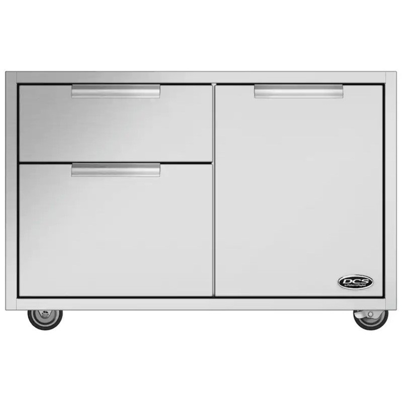 DCS | 36 Grill CAD Cart with Access Drawers for Series 7 & 9 Grills