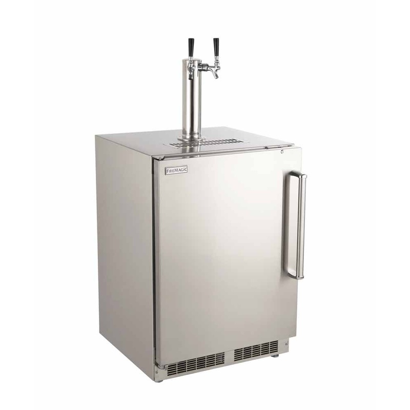 Fire Magic | 24" Dual Tap Kegerator