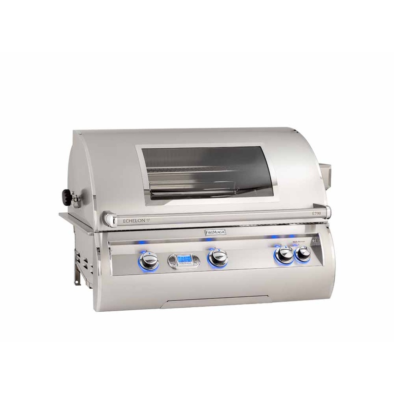 Fire Magic | Echelon Diamond 36" E790i Built-In Grill with Digital Thermometer & Magic View Window