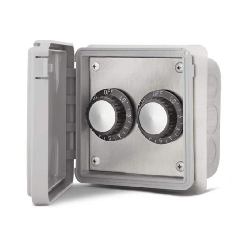 Infratech | Patio Heater Accessory - 240 Volt Dual Reg Surface Mount & Gang Box