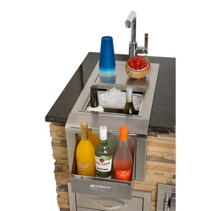 Alfresco | 14" Built-In Bartender with Sink