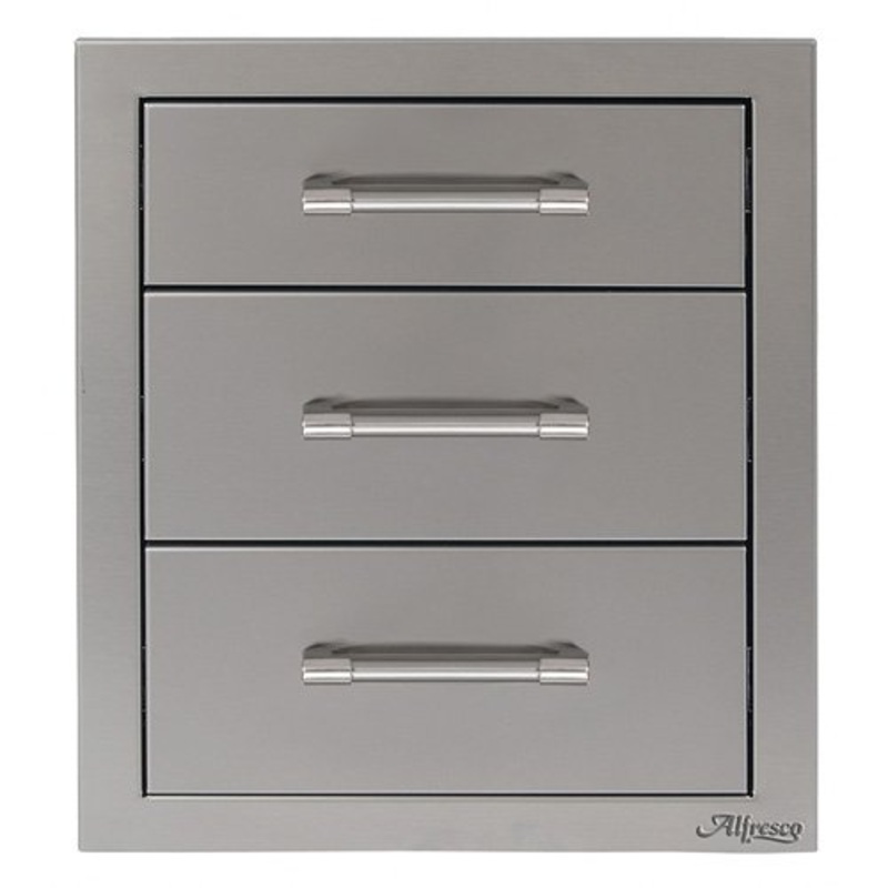 Alfresco | 17" Triple Access Drawer