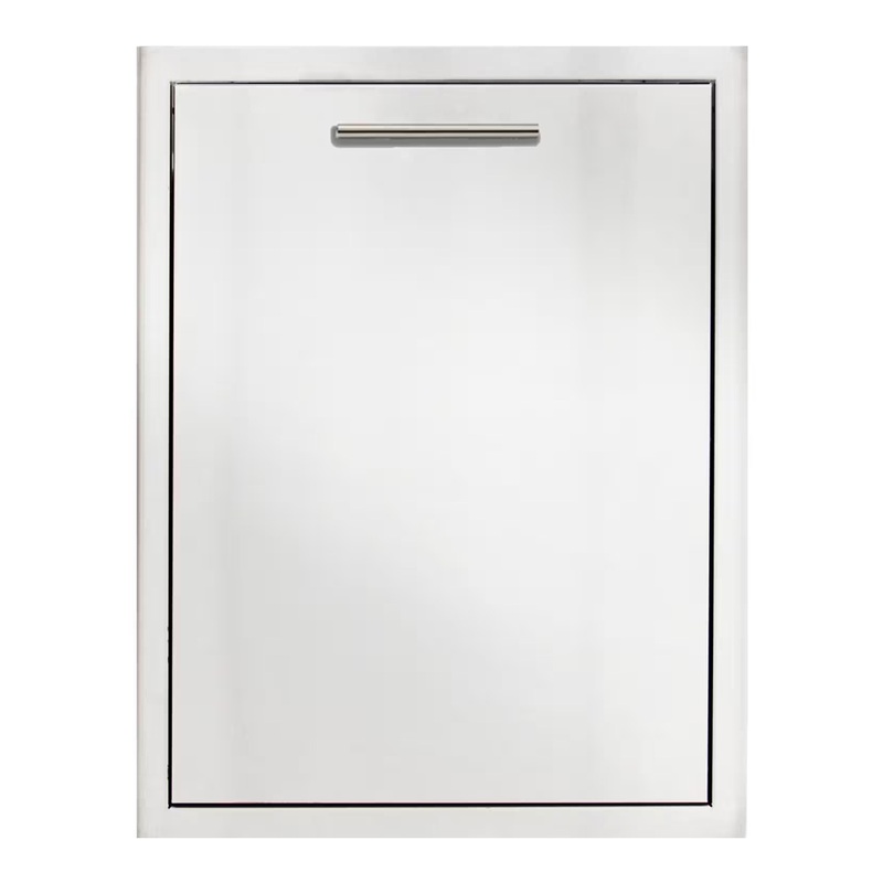 Blaze | 20" Roll-Out Double Trash & Recycling Bin